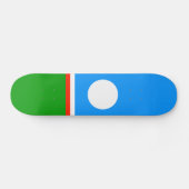 Vlag van Jakoetië Persoonlijk Skateboard (Horizontaal)