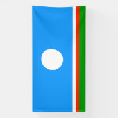 Vlag van Jakoetië Spandoek (Verticaal)