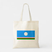Vlag van Jakoetië Tote Bag (Achterkant)