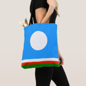 Vlag van Jakoetië Tote Bag (Dichtbij)