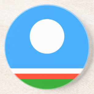 Vlag van Jakoetië Zandsteen Onderzetter
