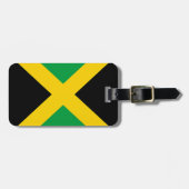 Vlag van Jamaica Bagagelabel (Voorkant horizontaal)