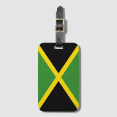 Vlag van Jamaica Bagagelabel (Voorkant (verticaal))