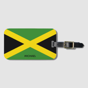 Vlag van Jamaica Bagagelabel