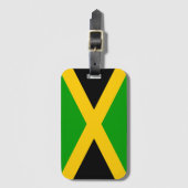 Vlag van Jamaica Bagagelabel (Voorkant (verticaal))