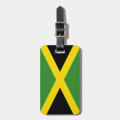 Vlag van Jamaica Bagagelabel (Voorkant verticaal)