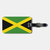 Vlag van Jamaica Bagagelabel (Achterkant horizontaal)