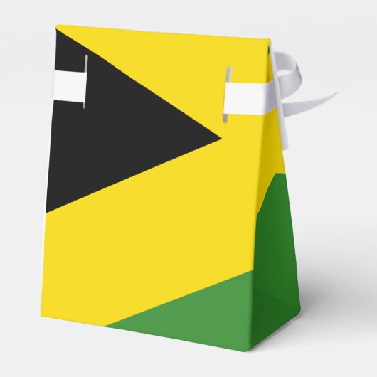 Vlag van Jamaica Bedankdoosjes (Achterkant)