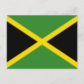 Vlag van Jamaica Briefkaart (Voorkant)