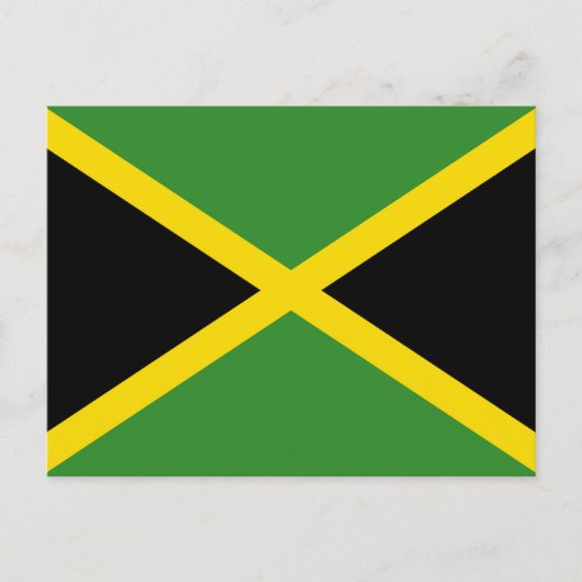 Vlag van Jamaica Briefkaart (Voorkant)