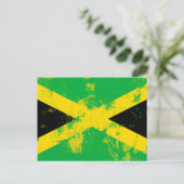 Vlag van Jamaica Briefkaart (Staand voorkant)