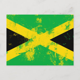 Vlag van Jamaica Briefkaart