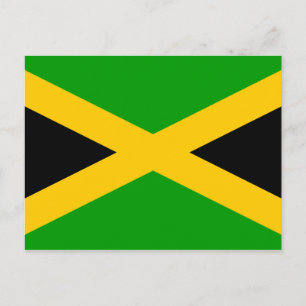 Vlag van Jamaica Briefkaart