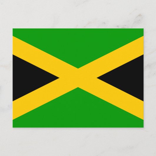 Vlag van Jamaica Briefkaart (Voorkant)