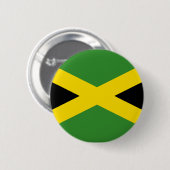 Vlag van Jamaica-Button Ronde Button 5,7 Cm (Voorkant /achterkant)