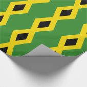 Vlag van Jamaica Cadeaupapier (Hoek)