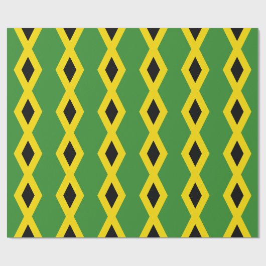 Vlag van Jamaica Cadeaupapier (Vlak)