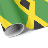 Vlag van Jamaica Cadeaupapier (Rol Hoek)