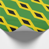 Vlag van Jamaica Cadeaupapier (Hoek)