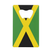 Vlag van Jamaica Credit Kaart Bottle Opener Creditkaart Flessenopener (Voorkant)