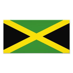Vlag van Jamaica Foto Afdruk