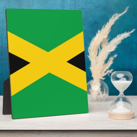 Vlag van Jamaica Fotoplaat (Zijkant)