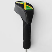 Vlag van Jamaica Golfheadcover (Schuin)
