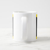 Vlag van Jamaica Grote Koffiekop (Achterkant)