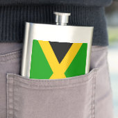 Vlag van Jamaica Heupfles (Voorbeeld)