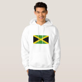Vlag van Jamaica Hoodie (Voorkant volledig)
