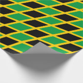Vlag van Jamaica - Jamaicaanse vlag Cadeaupapier (Hoek)