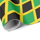 Vlag van Jamaica - Jamaicaanse vlag Cadeaupapier (Rol Hoek)