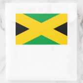 Vlag van Jamaica - Jamaicaanse vlag Rechthoekige Sticker (Tas)