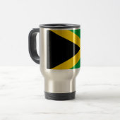 Vlag van Jamaica - Jamaicaanse vlag Reisbeker (Voorkant links)