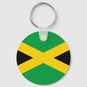 Vlag van Jamaica - Jamaicaanse vlag Sleutelhanger