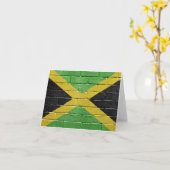 Vlag van Jamaica Kaart (Gele Bloem)