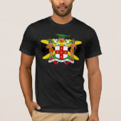 Vlag van Jamaica-karton van T-Shirt (Voorkant)