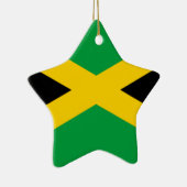 Vlag van Jamaica Keramisch Ornament (Rechts)