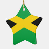 Vlag van Jamaica Keramisch Ornament (Links)