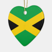 Vlag van Jamaica Keramisch Ornament (Links)