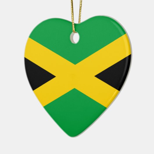 Vlag van Jamaica Keramisch Ornament (Links)