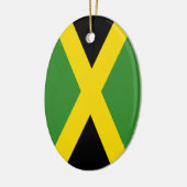 Vlag van Jamaica Keramisch Ornament (Links)