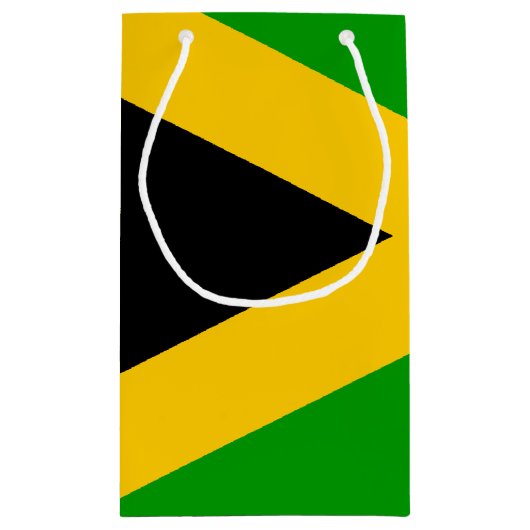 Vlag van Jamaica Klein Cadeauzakje (Achterkant)