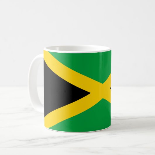 Vlag van Jamaica Koffiemok (Voorkant links)