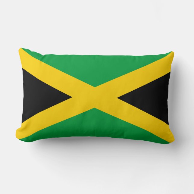 Vlag van Jamaica Kussen (Voorkant)