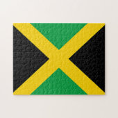 Vlag van Jamaica Legpuzzel (Horizontaal)