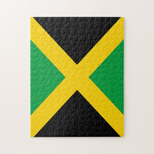 Vlag van Jamaica Legpuzzel (Verticaal)