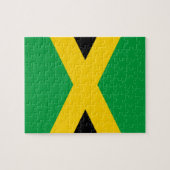 Vlag van Jamaica Legpuzzel (Horizontaal)
