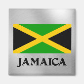 Vlag van Jamaica Magneet (Voorkant)