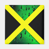 Vlag van Jamaica Magnet (Voorkant)
